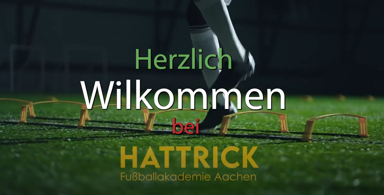 Hattrick Fußballakademie Werbung